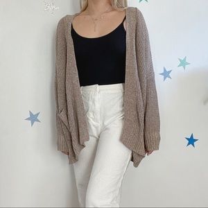 urban outfitter brown cardigan